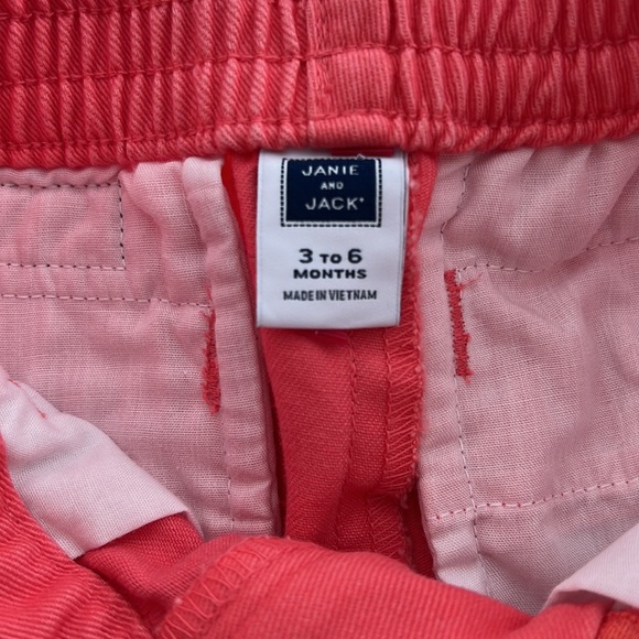 Coral Janie and Jack pants - Picture 4 of 4